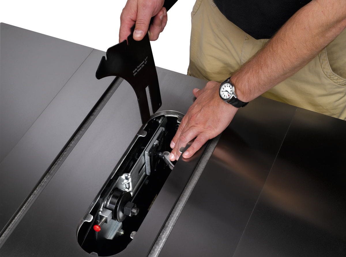 JET Table Saw Guide Deluxe Xacta vs II Machine Atlas