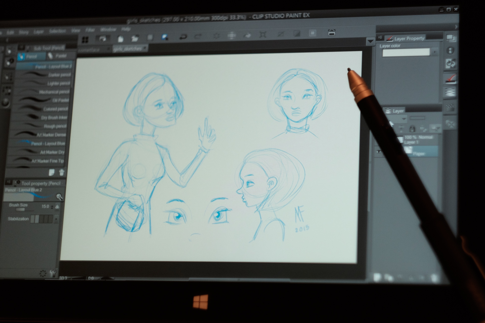 Surface Pro 2 artist review Machineboy