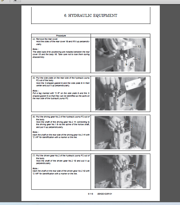 YANMAR SV081A SERVICE MANUAL Machine Catalogic