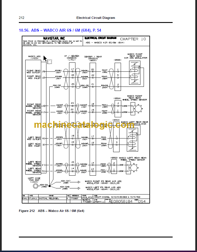 NAVISTAR DURASTAR ELECTRICAL CIRCUIT DIAGRAM – Machine Catalogic