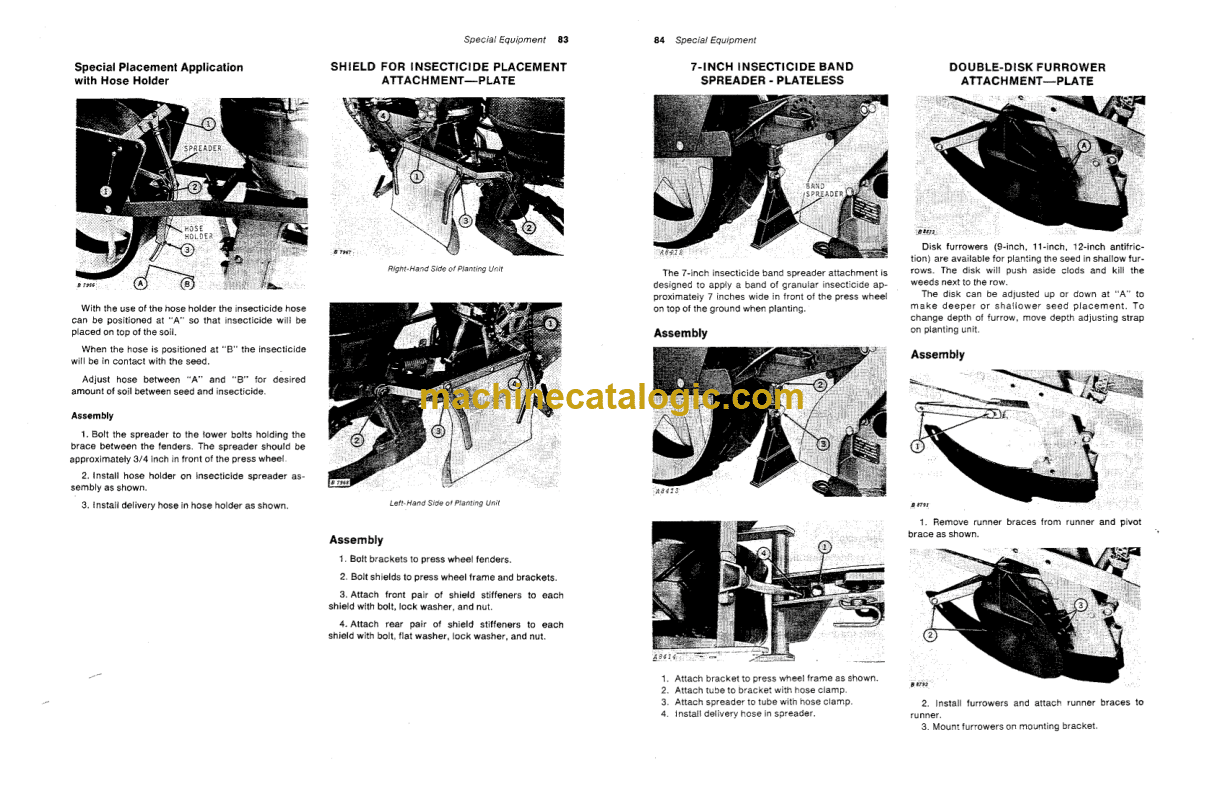 John Deere 1240 Planter Operator's Manual (OMA22708) Machine Catalogic