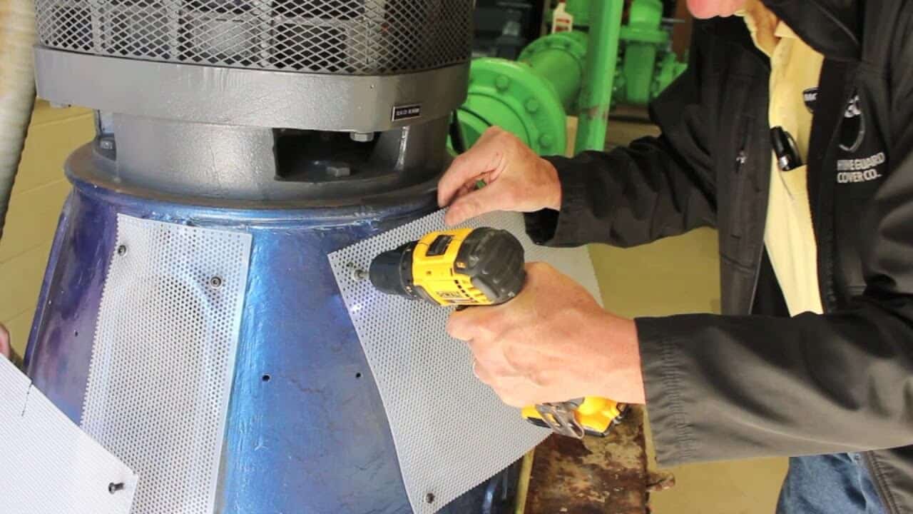 Plastic Mesh Coupling Cover Machine Guard & Cover Co.