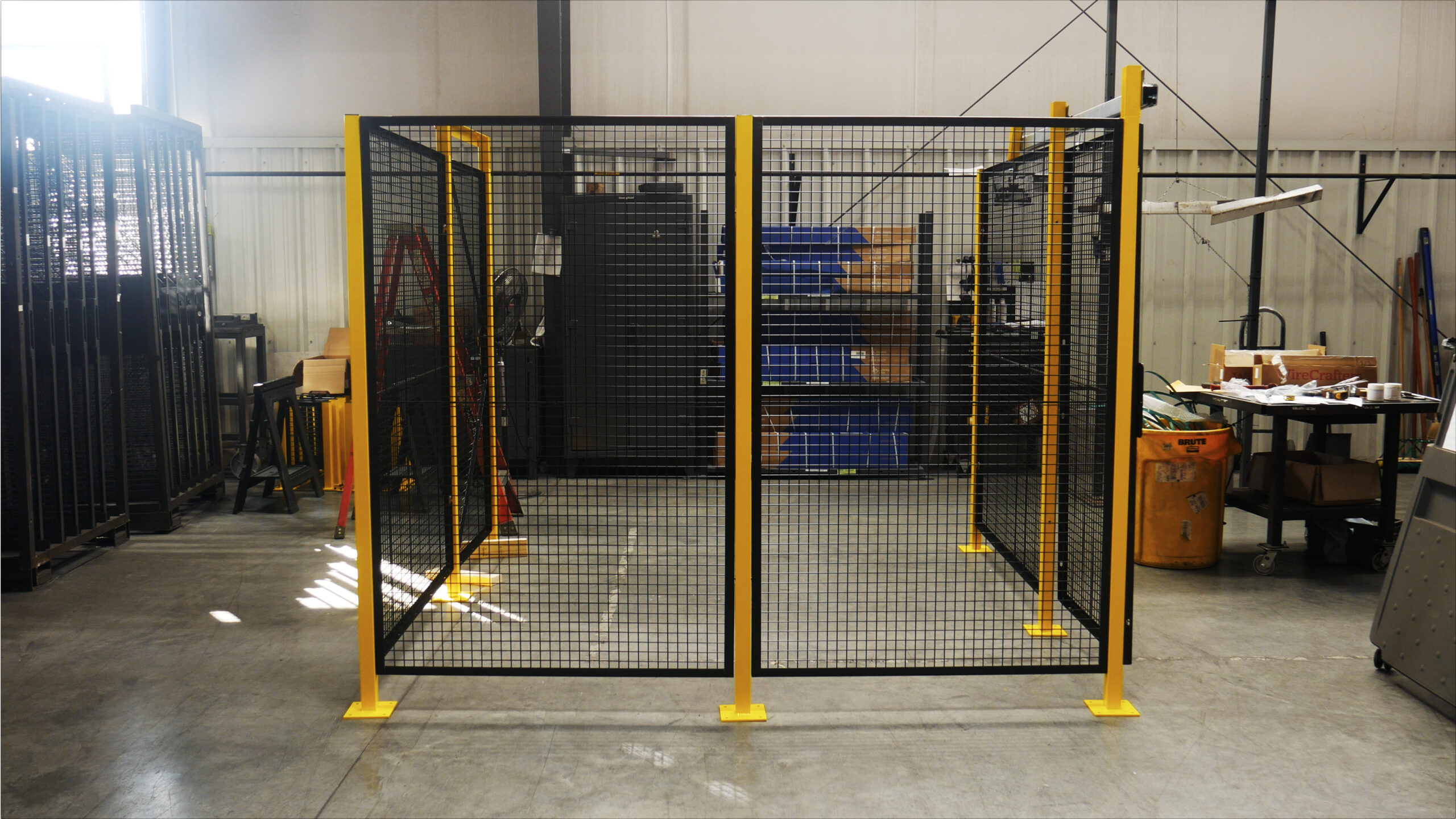 Industrial Safety with WireCrafters’ Woven and Welded Partition Machine