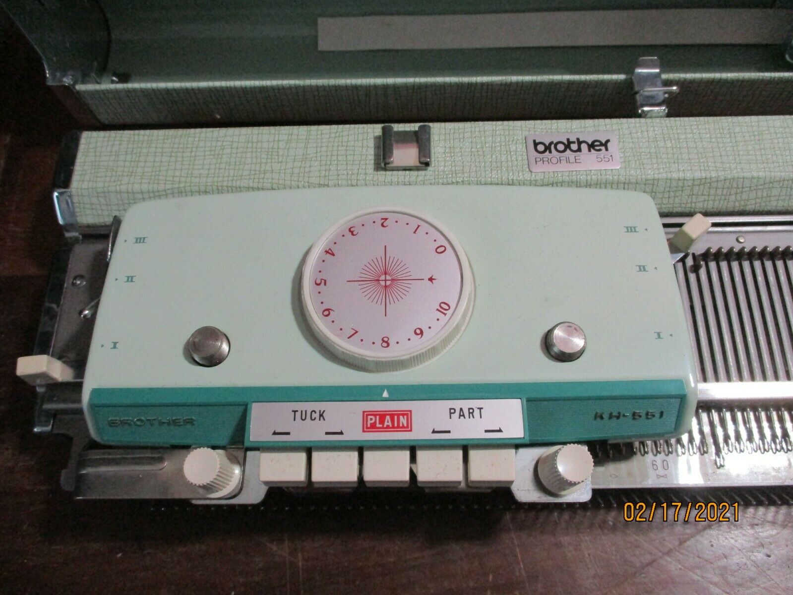 Machine Knitting KH551 Brother Knitting Machine