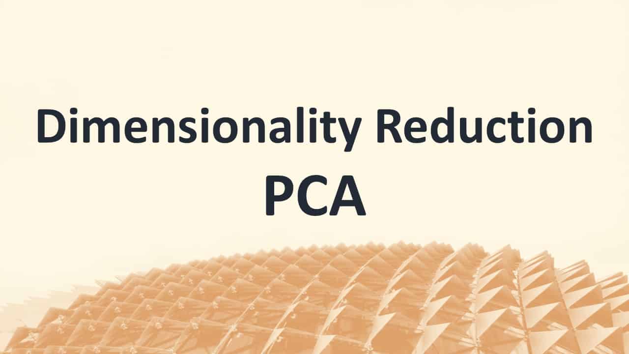 Dimensionality Reduction using PCA