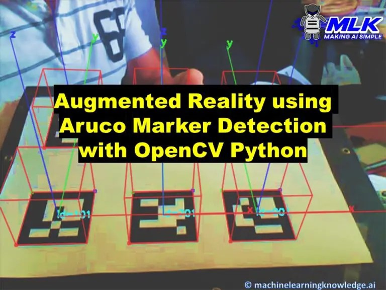 Augmented Reality using Aruco Marker Detection with Python OpenCV MLK