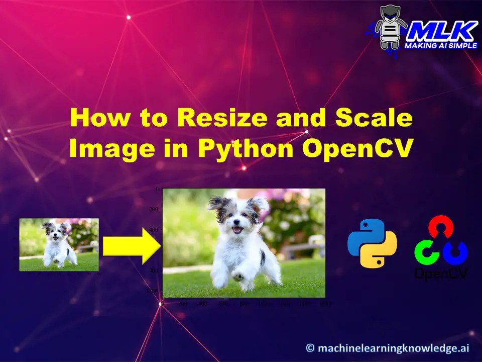 How to Scale and Resize Image in Python with OpenCV cv2.resize() MLK Machine Learning Knowledge