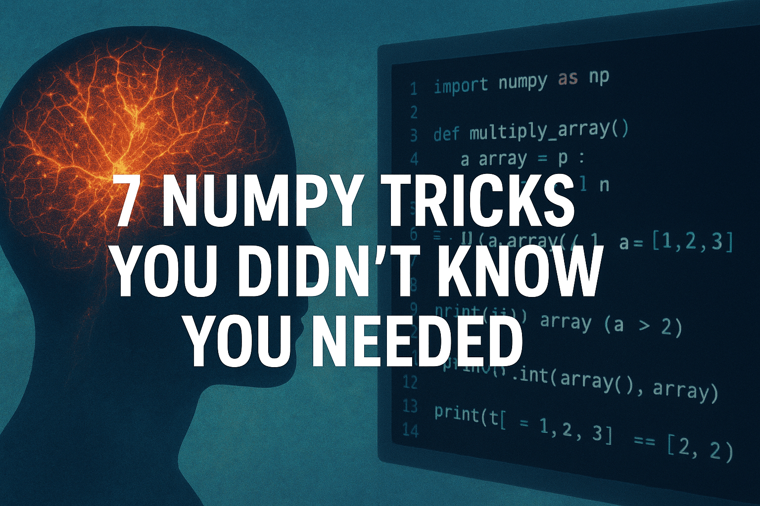 7 NumPy Tricks You Didn't Know You Needed