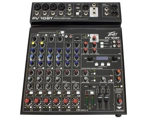 Peavey PV-10BT Compact 10 Channel Mixer With Bluetooth – MACHINES EMPIRE