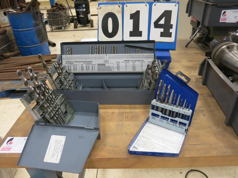 Machines Used Drill Indexes w Assorted Drills