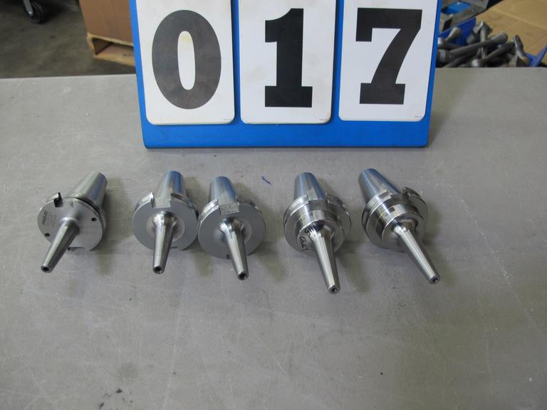 Machines Used (5) Assorted Small HeatShrink Tool Holders, Including