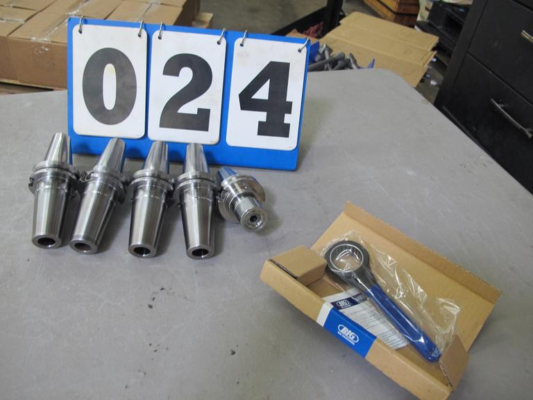 (5) Kaiser 40Taper *BIG PLUS* Tool Holders, Including (4) Big Kaiser 3