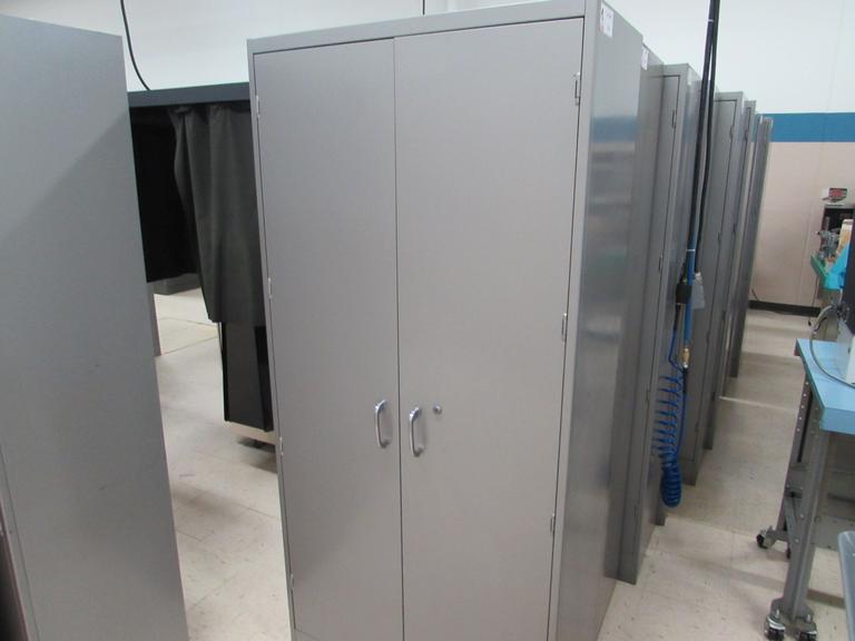 Machines Used 2Door Metal with (4) Adjustable Shelves