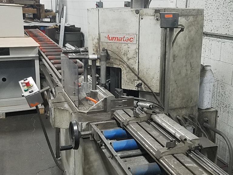 Machines Used Elumatec TS107/00 Notching/Miter Saw with MMS 200