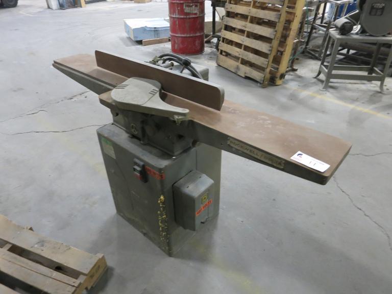 Machines Used Rockwell Model 37315 7" Wood Jointer