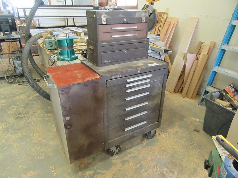 Machines Used Kennedy 7Drawer Rolling Tool Chest with Side