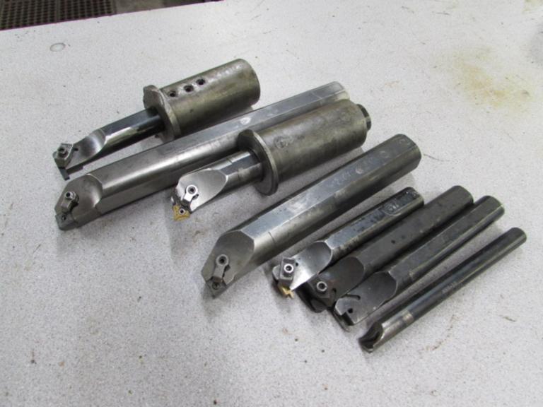 Machines Used Assorted Insert Type Boring Bars. .625" to 1.5" Diameter
