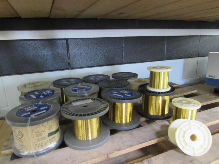 Machines Used Assorted Full and Partial Spools of EDM Wire
