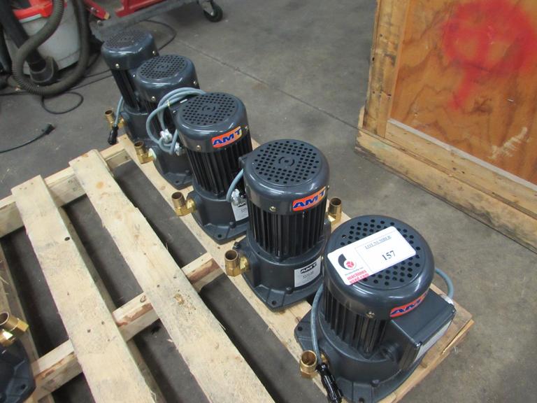 Machines Used (5) AMT 537095 3/4HP Coolant Pumps