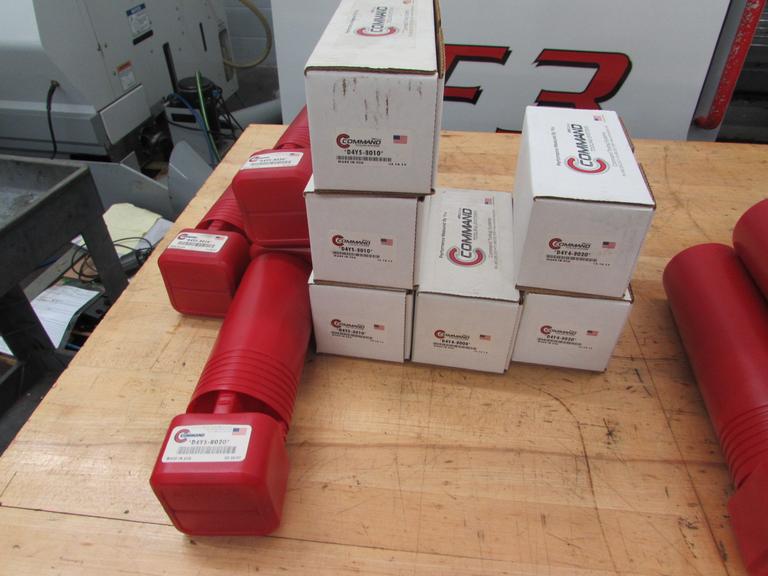 Machines Used (10) New Command Cat 40 Heat Shrink Tool Holders with