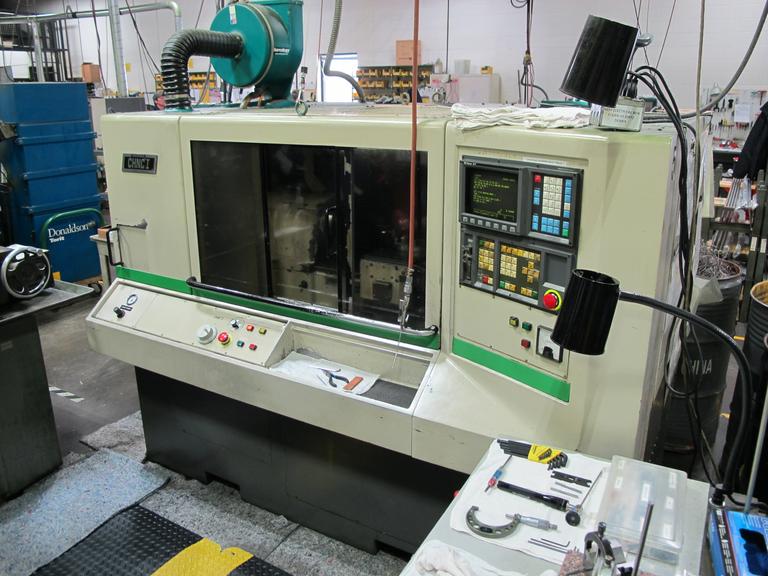 Machines Used Hardinge CHNC I Super Precision CNC Lathe