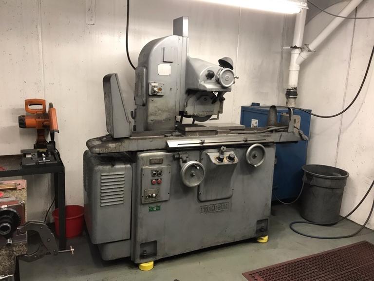 Machines Used Thompson 2F 8" x 24" Hydraulic Feed Surface Grinder