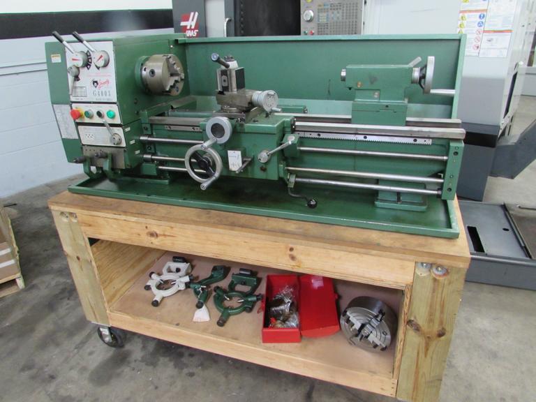 Machines Used | Grizzly G4003 Removable Gap Engine Lathe with Chucks