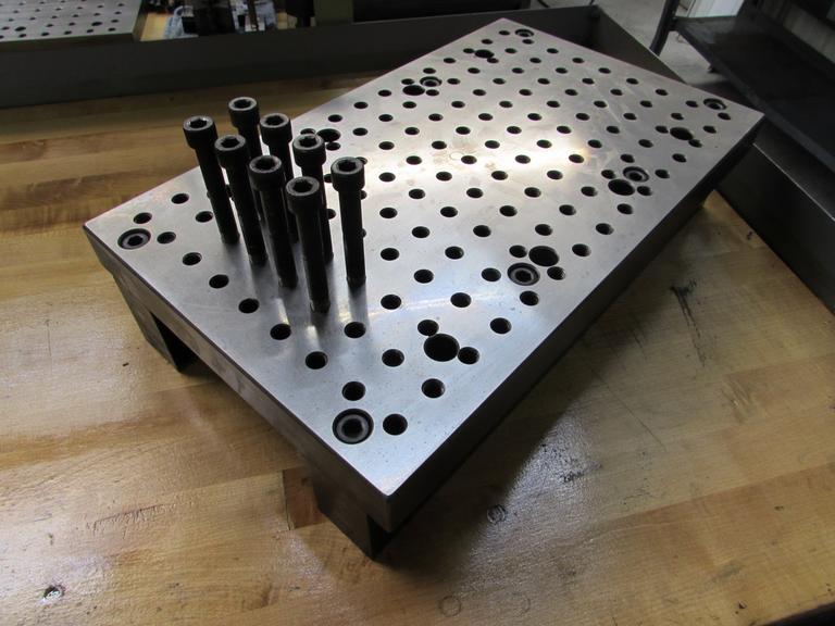 Machines Used Precision Ground Riser Plate W Drill and Tapped Through