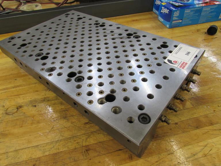 Machines Used Precision Ground Riser Plate W Drilled and Tapped
