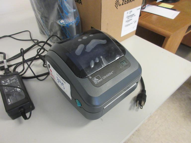 Machines Used Zebra GK420d Label / UPC Printer