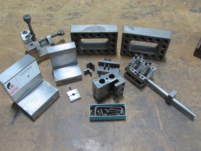 Machines Used Assorted VBlocks and Misc Work Holding