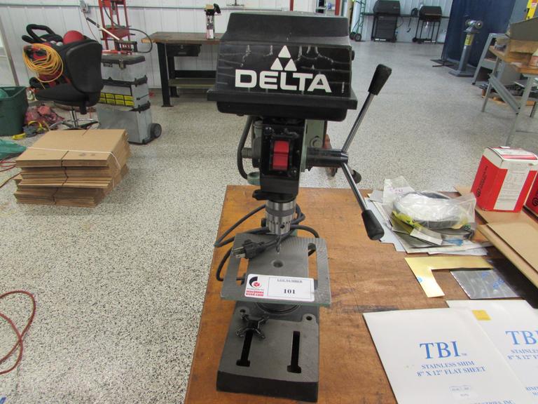 Machines Used | Delta 11-950 Benchtop Drill Press with Chuck