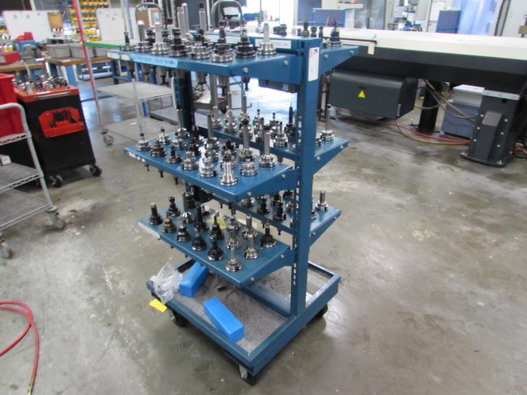 Machines Used Approx (108) Assorted Collet and End Mill Type Cat 40