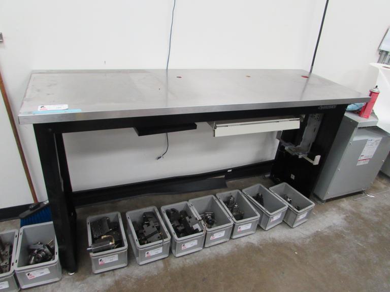 Machines Used Husky Stainless Steel Top Computer Work Bench
