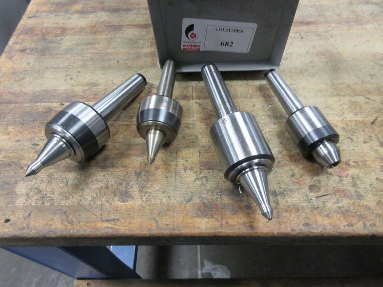 Machines Used Royal Live Centers, (2) with 4MT, (2) 3MT