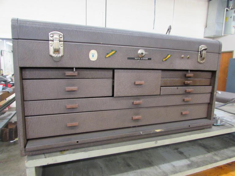 Machines Used Kennedy 8Drawer Tool Chest with Misc Contents