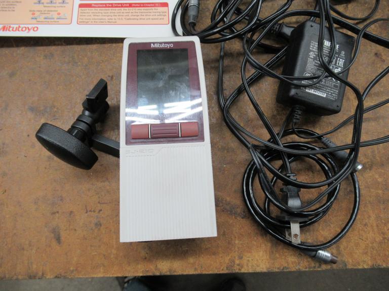 Machines Used Mitutoyo SJ210 Profilometer w Case, Adapter for Height