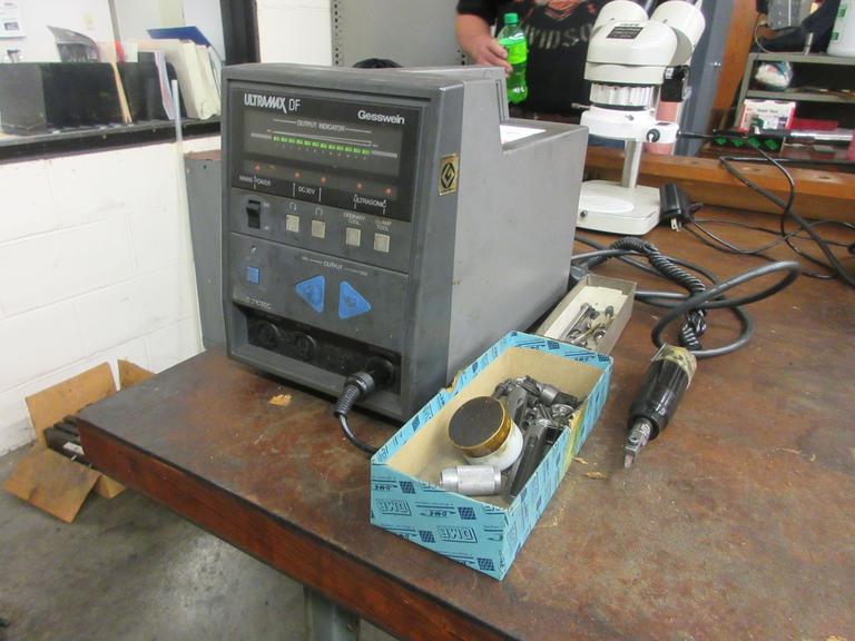 Machines Used Gesswein Ultrasonic Mold Polisher Model Ultramax DF