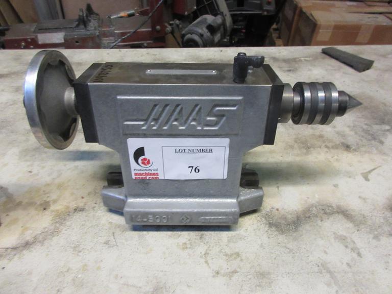 Machines Used Haas HTS5 Manual Tailstock with Live Center