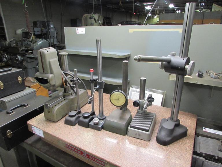 Machines Used Assorted Indicator Stands and (1) Sheffield Shadow Gage