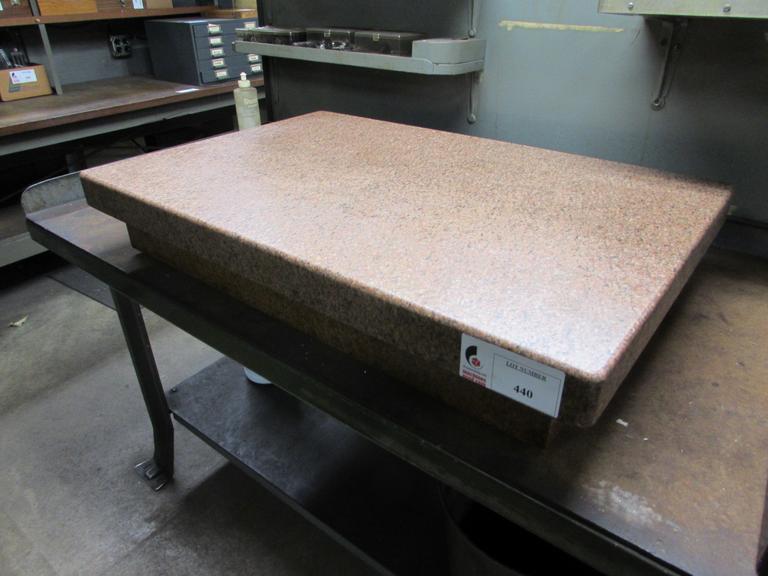 Machines Used TruStone Grade AA 36" x 24" x 61/2" Pink Granite 4