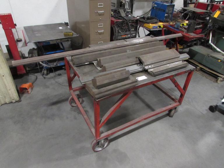 Machines Used Assorted Press Brake Dies up to 891/2" with Rolling