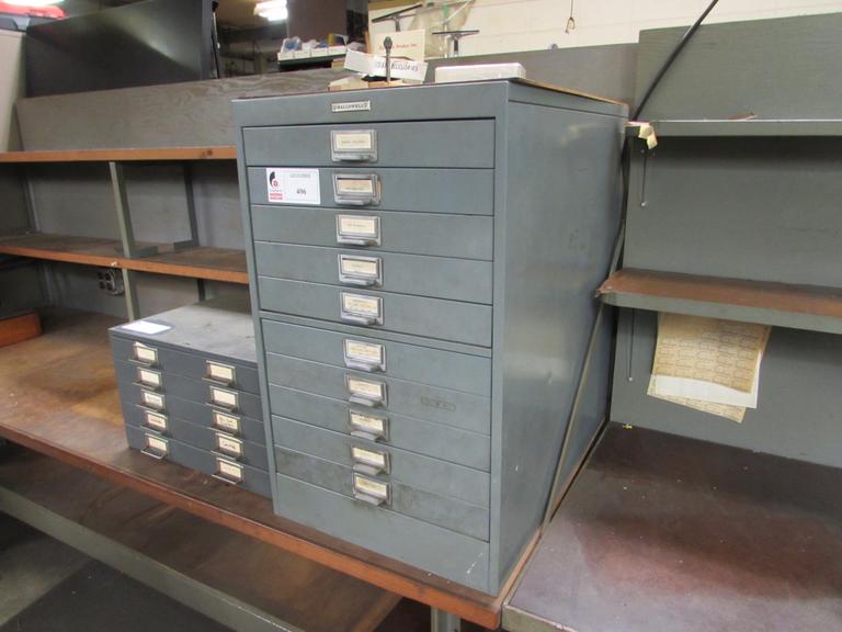 Machines Used 10Drawer with Contents of Deltronic Pin Gages