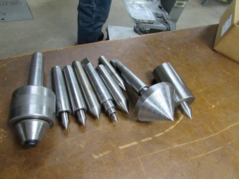 Machines Used Assorted Live and Dead Centers, 3 to 4 MT