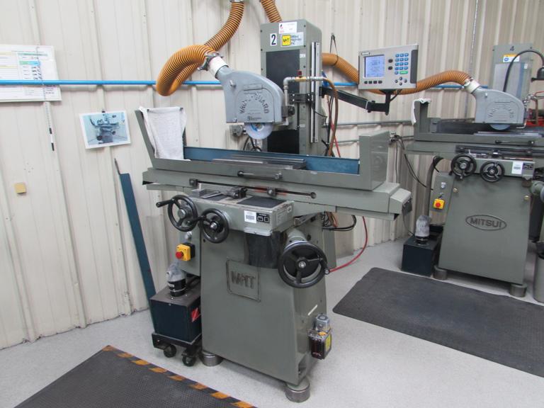 Machines Used Mitsui HighTech MSG205MH 6" x 18" Hand Feed Surface