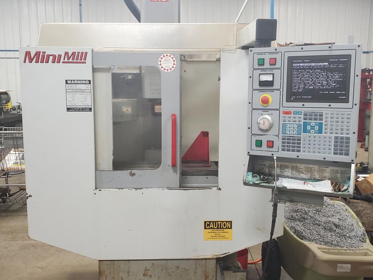 Haas Mini Mill CNC Vertical Machining Center with 10 Station Tool