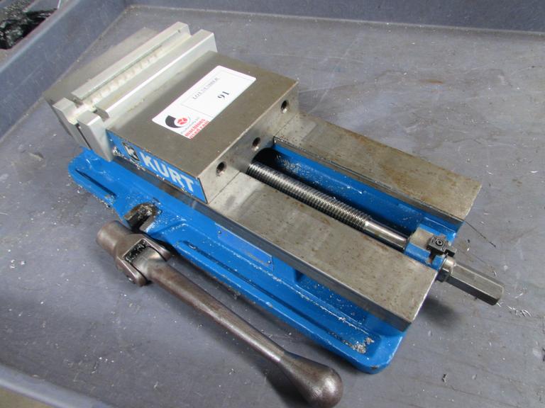 Machines Used | Kurt D688 Machine Vise with Aluminum Jaws and Handle