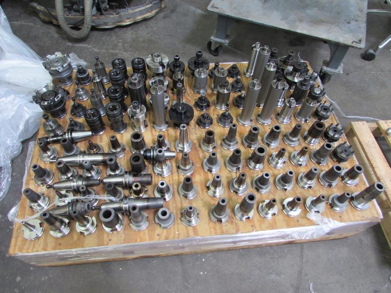Machines Used Approx (119) Assorted Cat 40 Tool Holders Heat Shrink