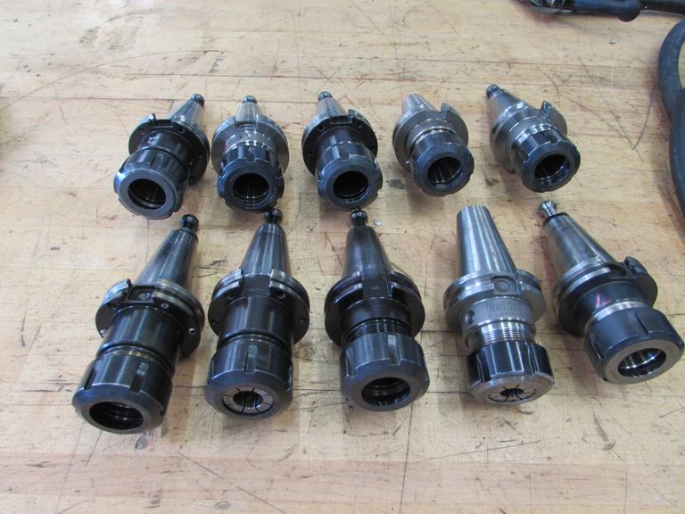 Machines Used (10) ER32 Collet Type Cat 40 Tool Holders