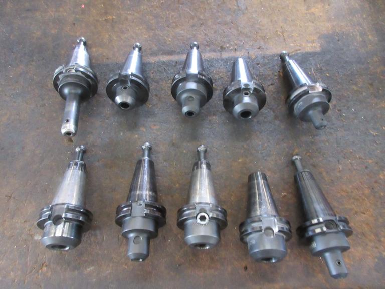 Machines Used (10) Cat 40 Taper End Mill Tool Holders
